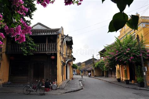 Beautiful Old Houses in Hoi an Ancient Town Editorial Photography ...