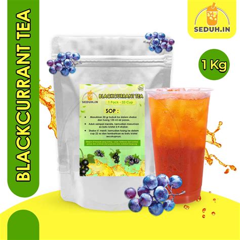 Jual Blackcurrant Tea Bubuk Minuman Premium Shopee Indonesia