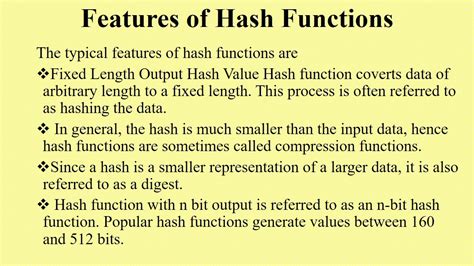 Hash Function In Cryptographymalayalamcs 409 Cryptography And Network Security Youtube