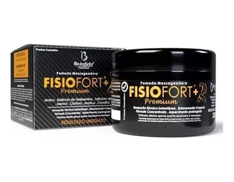 Kit 1 Pomada Massageadora Fisiofort Premium 200g MercadoLivre