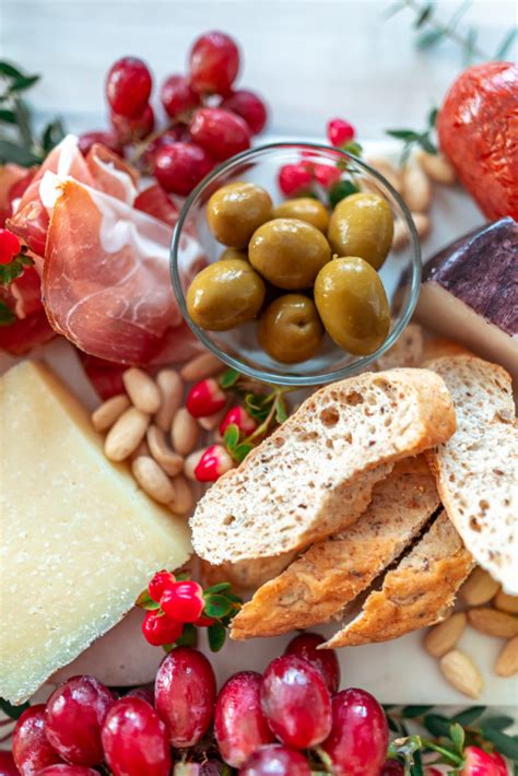 Spanish Charcuterie Board With Olives From Spain Amidst The Chaos