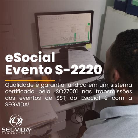 Evento Sst Esocial Evento S Monitoramento Da Sa De Do Trabalhador