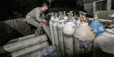 Stok Di Rumah Sakit Menipis Pemkot Bogor Dapat Bantuan 100 Tabung