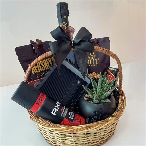 buysend birthday gift basket  men angroos