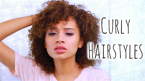 The Best Cute Easy Hairstyles for Short Curly Hair - Home, Family ...