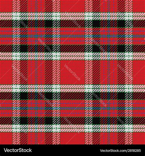 Seamless Pattern Scottish Tartan Royalty Free Vector Image