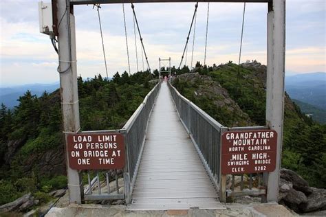 Mile High Swinging Bridge - Atlas Obscura