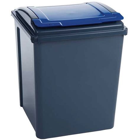 25l And 50l Recycling Bins With Coloured Lids Ese Direct