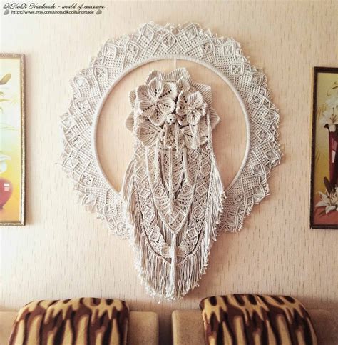 Extra Large Macrame Wall Hanging Giant Macrame Wall Hanging Big