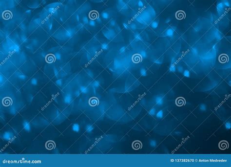 Blue Bokeh Texture