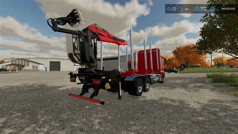 Camion Forestier Man Tgx V Fs Mod Farming Simulator Mod