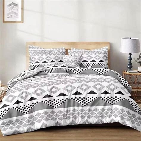 Shatex 3 Piece All Season Bedding King Size Comforter Set Ultra Soft