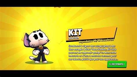 Je D Bloque Le Nouveau Brawler L Gendaire Kit Sur Le Jeu Brawl Stars