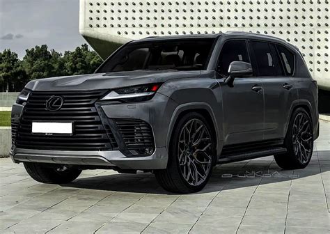 2022 Lowered Lexus Lx 600 Black Grill By Kelsonik Beast