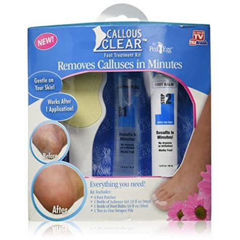 As Seen On TV Callous Clear Foot Treatment Kit Deluxe, 1 - Smith’s Food ...