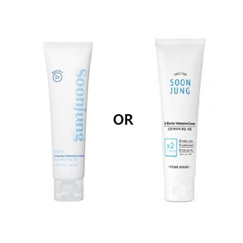 [Etude House] Soon Jung 2X Barrier Intensive Cream 60ml | Shopee Malaysia