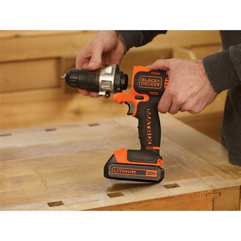 Black Decker Matrix Volt Max Lithium Drill Driver Bdcdmt