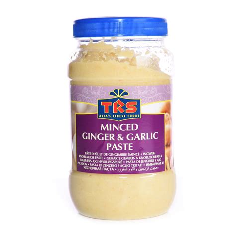 Trs Minced Ginger Garlic Paste X G Aekshea Foods Wholesale