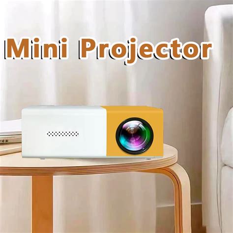 Портативный мини-проектор YG300 от Toot Shadow, подходит для кемпинга ...