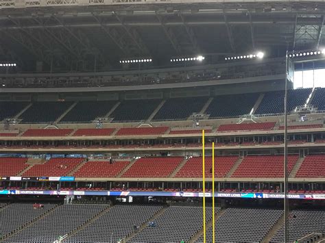 NRG Stadium 600 Level Sideline - Football Seating - RateYourSeats.com