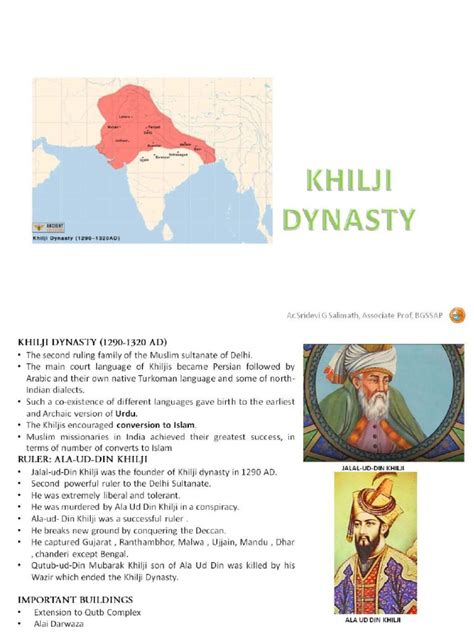 Khilji Dynasty 'B' | PDF