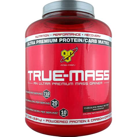 Bsn True Mass Gainer Chocolate Peanut Butter 5 82 Lbs