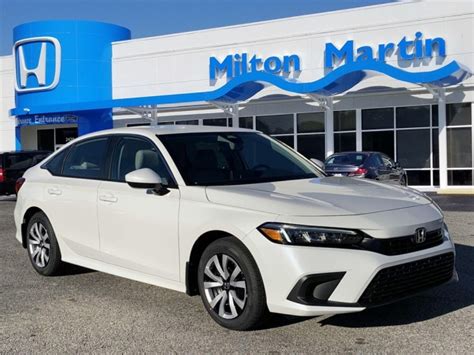 New 2024 Honda Civic LX 4D Sedan In Gainesville 41743 Milton Martin