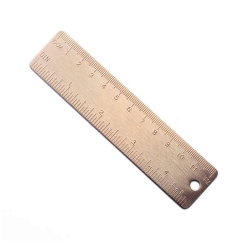 Empire Brass Ruler Solid Brass Timeless Design Bounde