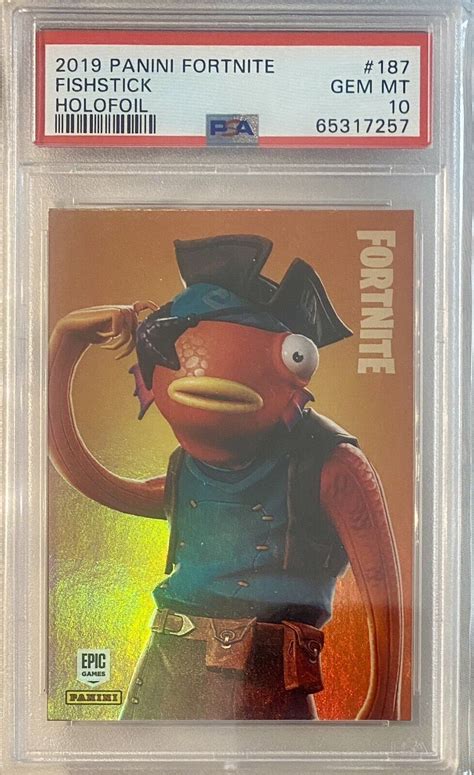 Fishstick Panini Fortnite Series Holofoil Price Guide