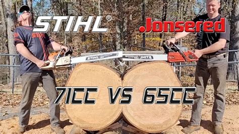 Stihl Ms Vs Jonsered Bar Husqvarna Xp Youtube