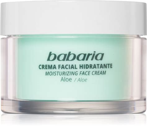 Babaria Aloe Vera crème hydratante à l aloe vera notino fr