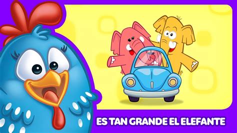 Es Tan Grande El Elefante Gallina Pintadita 5 Canciones Infantiles