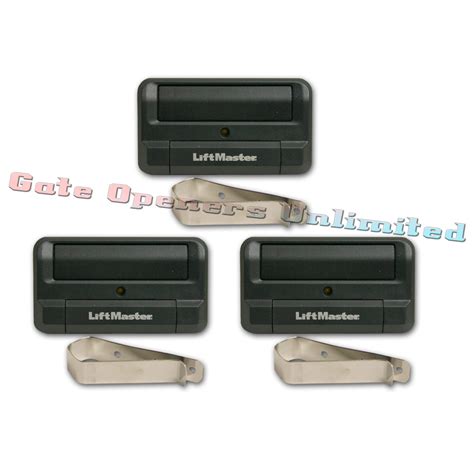 Liftmaster 811LM 3-Pack 1-Button Remote Control