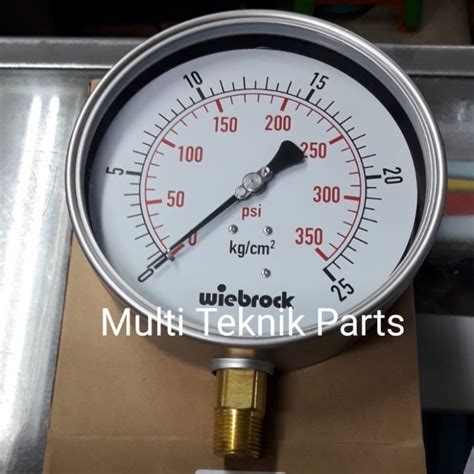 Jual Original Pressure Gauge Raket Stainless Kuningan Inch Kg Bar