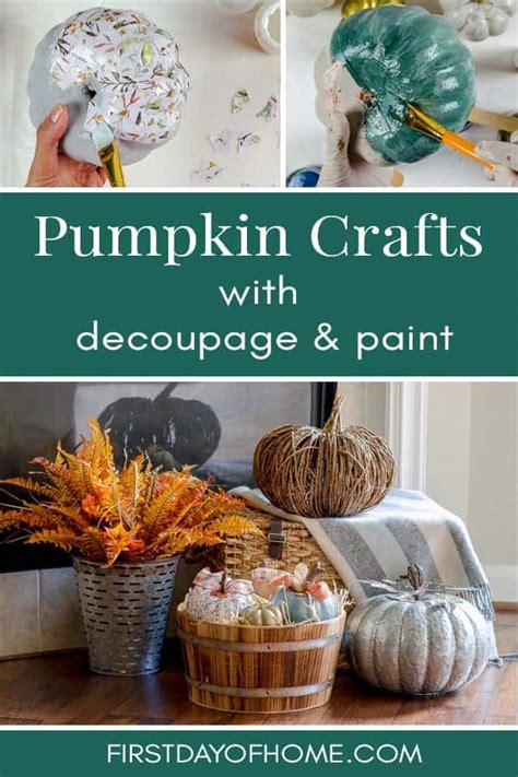 How to Make Easy Decoupage Pumpkins: A Beginner's Guide