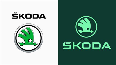 Nuevo Logo De Skoda 2022 Más Simple Sin Emblema Y En Verde