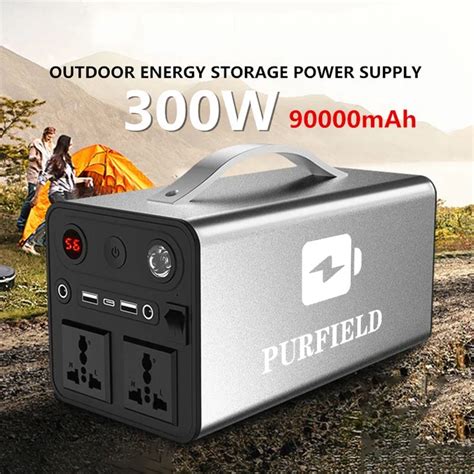 Power Station Port Til Para Emerg Ncia Ao Ar Livre Power Bank Generator