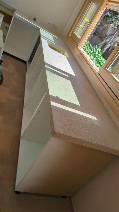 Step By Step Guide How To Make A Diathonite Kitchen Countertop Ecs