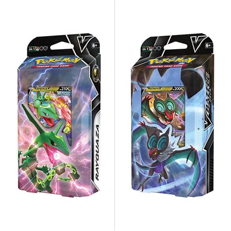 Pokemon Tcg Rayquaza V And Noivern V Battle Decks Assorted Big W