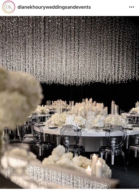 Sparkling Crystal Wedding Decor