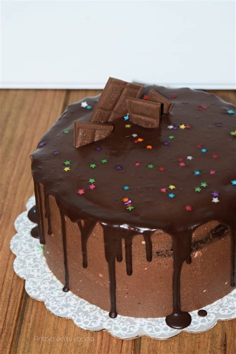 La Mejor Tarta De Chocolate Para CumpleaÑos Bizcocho Relleno