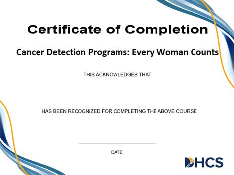 Medi Cal Learning Portal Cancer Detection Programs Every Woman Counts