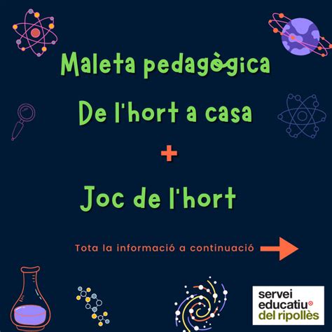 Maleta Pedag Gica De Lhort A Casa Joc De Lhort Servei Educatiu