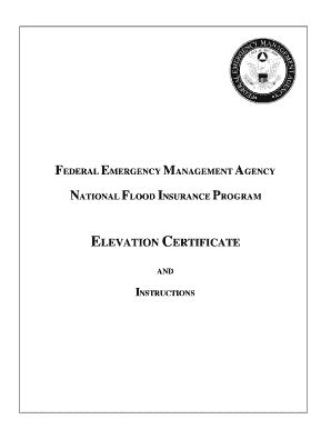 Fillable Online Fema Revised Elevation Certificate And Floodproofing