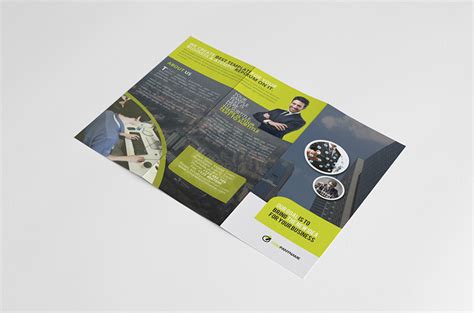 Tri Fold Brochure InDesign Template on Behance