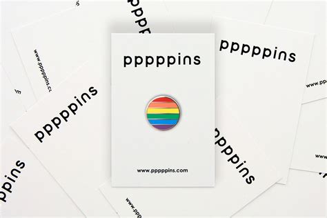 Gay Pride Rainbow Pin Etsy