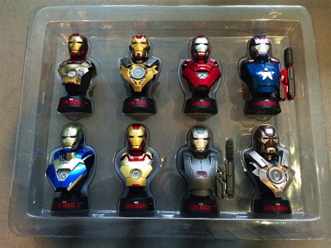 Hot Toys Iron Man 3 Mini Busts Deluxe Set Cool Stuff