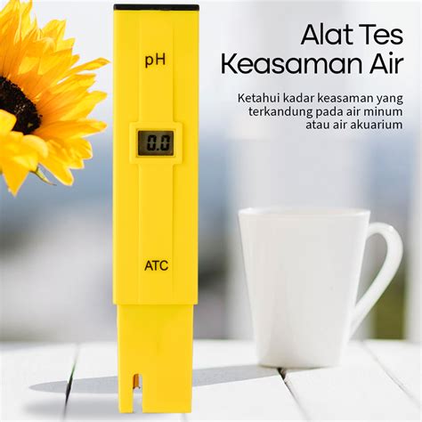 Atc Alat Ukur Uji Ph Meter Tester Pen Air Minum Akuarium Ph