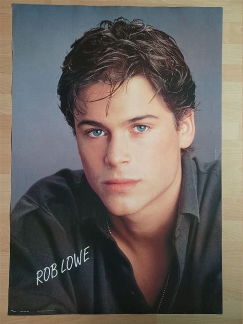 Rob Lowe Authentic S Poster Etsy