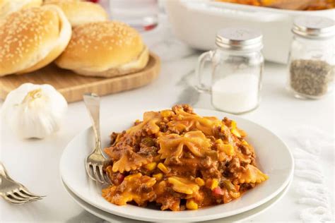 Sloppy Joe Casserole The Kitchen Magpie